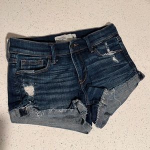 A&F low rise shorts